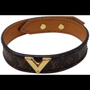 Louis Vuitton Leather Bracelet